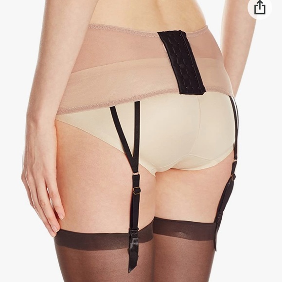 NWT Cosabella Eiffel garter belt ♥️Parisian Red♥️ - Picture 3 of 7